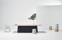 P.O.V. table 467_P.O.V. stool_P.O.V. trolley_Merano armchair